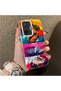 Stylish Case for Xiaomi Poco F7 Gtr Racing Car Theme Hard Acrylic Back Soft Silicone Edge Shockproof Case - 2