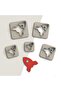 Rocket Polymer Clay Cutting Mold, Earring Molds, Cookie Mold, 5 Sizes, No: 419
