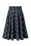 Valerie Flared Long Skirt Women's Night Blue