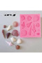 Silicone Candle Mold Candy Dough Mold - 7
