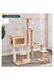 Versatile Multi-Level Cat Tree with Multiple Platforms, Scratching Posts & Play Areas - 2