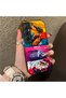 Stylish Case for Realme C65 4g Gtr Racing Car Themed Hard Acrylic Back Soft Silicone Edge Shockproof Case - 2