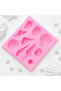 Silicone Candle Mold Candy Dough Mold - 8