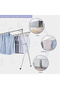 Adjustable & Foldable Clothes Drying Rack | Space-Saving Laundry Dryer with Multiple Tiers - 3
