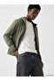 Özmarka New Season Khaki Regular Fit Hooded Men's Coat