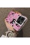 For Tecno Spark 20 Pro 4G/5G Compatible Pink Horror Movie Mask Pattern Acrylic Back Silicone Edge Phone Case - 4