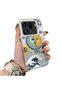 Oppo Find X9 Pro 5g Compatible Sun-Moon Eye and Wave Butterfly Pattern Acrylic Back Silicone Edge Phone Case