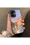 Infinix Smart 10 Compatible Sunset Seaside Scenery Printed Acrylic Back Silicone Edge Phone Case - 2