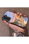 Samsung Galaxy S22 Compatible Sunset Beach Scenery Printed Acrylic Back Silicone Edge Phone Case - 3