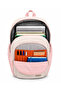 Beige Powder Middle School High School Backpack with 15.6 Laptop Compartment 9105 Daily Backpack - 3