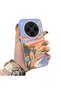 Vivo X300 Compatible Sunset Beach Scenery Printed Acrylic Back Silicone Edge Phone Case