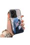 Xiaomi Redmi Note 13 Pro Plus+ 5g Compatible Blue Haired Anime Girl Patterned Acrylic Back Silicone Edge Phone Case