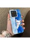 Xiaomi Mi 15 5g Compatible Cute White Cat Pattern Acrylic Back Silicone Edge Phone Case - 2