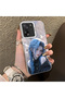 Xiaomi Mi 13T/Mi 13t Pro Compatible Blue Haired Anime Girl Patterned Acrylic Back Silicone Edge Phone Case - 2