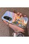 For Vivo V50 Lite 4G/5G Compatible Sunset Seaside Scenery Printed Acrylic Back Silicone Edge Phone Case - 3