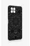 Omix X600 Compatible Black and White Mandala Patterned Silicone Case - 4