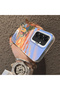 Samsung Galaxy S25 Compatible Sunset Beach Scenery Printed Acrylic Back Silicone Edge Phone Case - 4