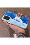 Cute White Cat Pattern Acrylic Back Silicone Edge Phone Case for Xiaomi Redmi Note 12 Pro 5g Compatible - 3