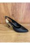 Handmade Genuine Leather Shoes with Lace-Up Detail and Heels