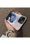 iPhone 14 Plus/15 Plus Compatible Blue Haired Anime Girl Patterned Acrylic Back Silicone Edge Phone Case - 4