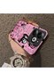Tecno Spark 20C Compatible Pink Horror Movie Mask Patterned Acrylic Back Silicone Edge Phone Case - 4