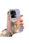 Xiaomi Redmi Note 14S Compatible Sunset Beach Scenery Printed Acrylic Back Silicone Edge Phone Case