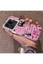 Oppo Find X9 Pro 5g Compatible Pink Horror Movie Mask Patterned Acrylic Back Silicone Edge Phone Case - 3