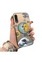Samsung Galaxy A50/A50S/A30S Compatible Sun-Moon Eye and Wave Butterfly Pattern Acrylic Back Silicone Edge Phone Case