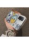 Xiaomi Redmi Note 11 Pro 4G/5G Compatible Sun-Moon Eye and Wave Butterfly Pattern Acrylic Back Silicone Edge Phone Case - 4