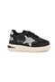 Girl's Star Sports Shoes Black-Silver 500605 - 2