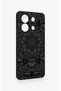 Redmi Note 13 Pro 5g Compatible Black and White Mandala Pattern Silicone Case - 3
