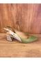 Handmade Genuine Leather Shoes with Lace-Up Detail and Heels - 2