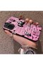Xiaomi Redmi Note 10 Pro Compatible Pink Horror Movie Mask Patterned Acrylic Back Silicone Edge Phone Case - 4