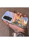 Vivo Y31/Y21D Compatible Sunset Seaside Scenery Printed Acrylic Back Silicone Edge Phone Case - 3