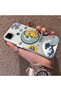 Realme C15/C25/C25S Compatible Sun-Moon Eye and Wave Butterfly Pattern Acrylic Back Silicone Edge Phone Case - 3