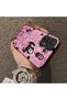 Samsung Galaxy A32 4g Compatible Pink Horror Movie Mask Patterned Acrylic Back Silicone Edge Phone Case - 4