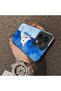 Oppo Reno 14/14F Compatible Cute White Cat Pattern Acrylic Back Silicone Edge Phone Case - 4