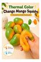 YUANBAO KING Crunchy Mango Squishy, Chameleon Mango Stress Ball for Adults (1 Pcs) - 5