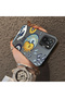 Xiaomi Redmi Note 10 4G/Note 10S Compatible Sun-Moon Eye and Wave Butterfly Pattern Acrylic Back Silicone Edge Phone Case - 5