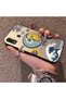 Samsung Galaxy A30/A20 Compatible Sun-Moon Eye and Wave Butterfly Pattern Acrylic Back Silicone Edge Phone Case - 3