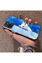 Cute White Cat Pattern Acrylic Back Silicone Edge Phone Case for Xiaomi Redmi Note 10 4G/Note 10S Compatible - 4