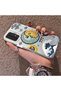 Samsung Galaxy A04S Compatible Sun-Moon Eye and Wave Butterfly Pattern Acrylic Back Silicone Edge Phone Case - 3