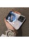 Samsung Galaxy A06 4G/5G Compatible Blue Haired Anime Girl Patterned Acrylic Back Silicone Edge Phone Case - 4
