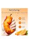 YUANBAO KING Orange Squishy Crunchy Realistic Food Shaped Stress Balls, Soft Slow Rising Squishy Squeeze Toys, Party Favor Gifts - 4