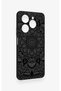Tecno Spark 20 Pro Compatible Black and White Mandala Pattern Silicone Case - 3