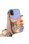 Samsung Galaxy A51 4g Compatible Sunset Seaside Scenery Printed Acrylic Back Silicone Edge Phone Case