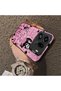 Oppo Find X9 Pro 5g Compatible Pink Horror Movie Mask Patterned Acrylic Back Silicone Edge Phone Case - 4