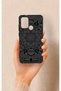 Casper Via F20 Compatible Black and White Mandala Patterned Silicone Case