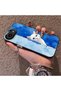 Cute White Cat Pattern Acrylic Back Silicone Edge Phone Case Compatible with iPhone 16E - 3