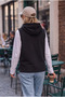 Scuba Sports Vest, Women's Sports Vest, Hooded Black Women's Vest - 2